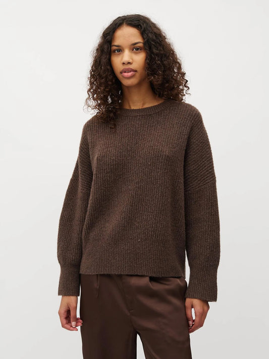 Demi | Brauner Pullover