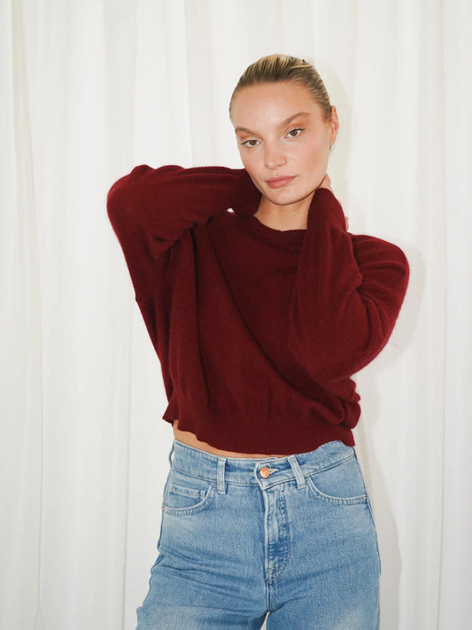 Amber | Roter Pullover